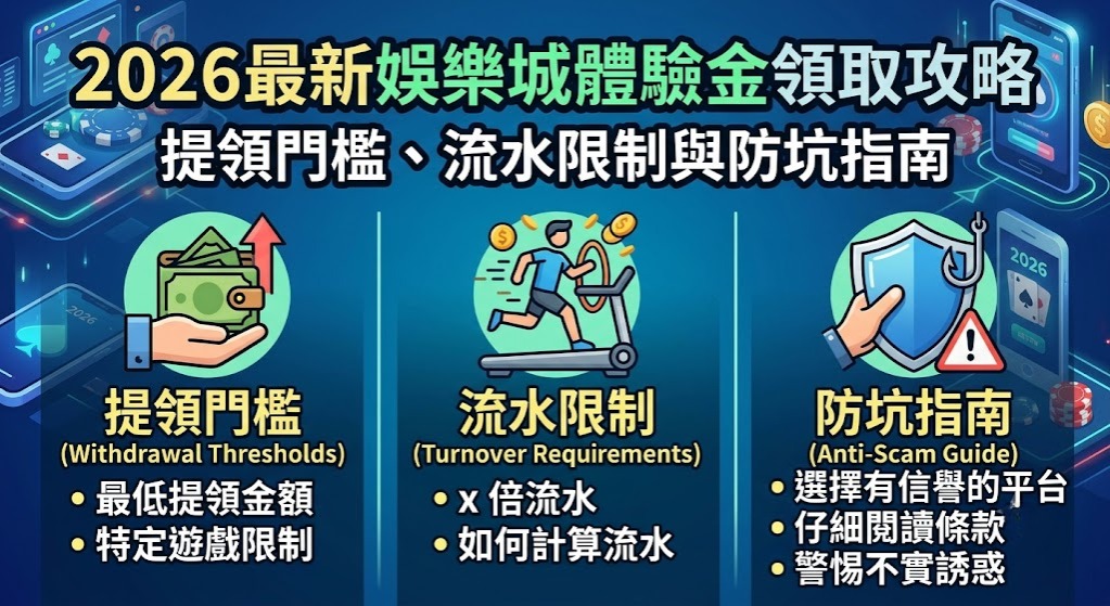 提領門檻、流水限制與防坑指南