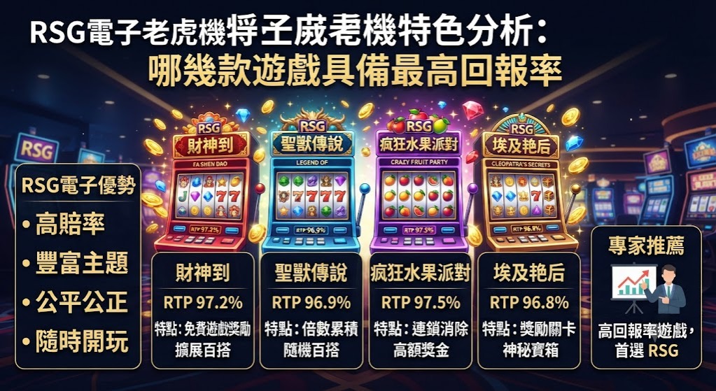 哪幾款遊戲具備最高回報率 哪幾款遊戲具備最高回報率