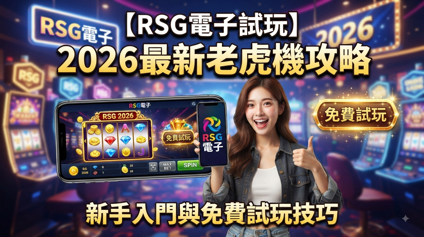 【RSG電子試玩】2026最新老虎機攻略：新手入門與免費試玩技巧