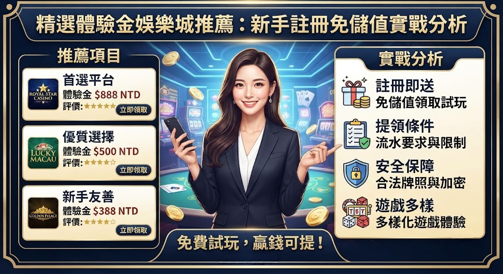 告別盲目盲選！即刻解鎖新手專屬福利與註冊優惠