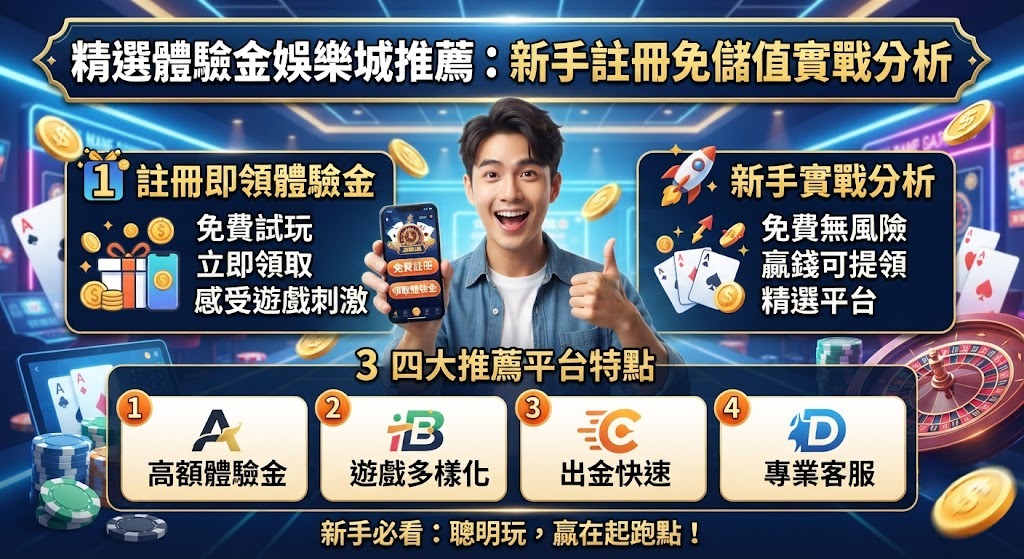 告別盲目盲選！即刻解鎖新手專屬福利與註冊優惠