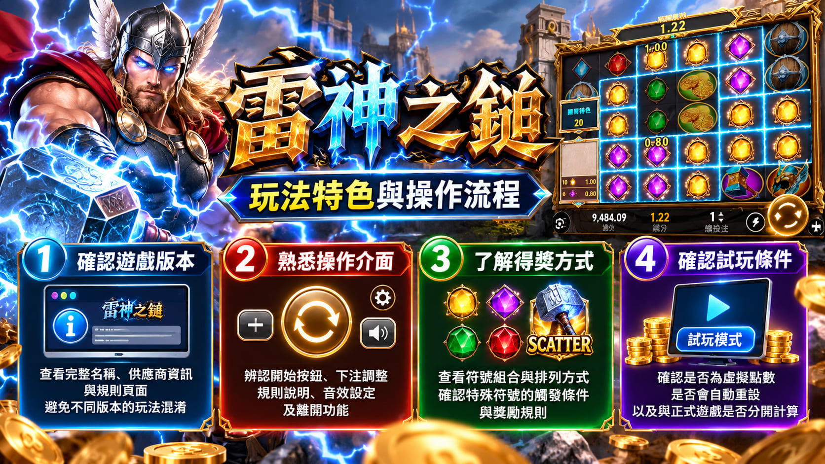 體驗前先確認操作方式、投注設定與遊戲限制,別讓一時好奇忽略重要風險。 體驗前先確認操作方式、投注設定與遊戲限制,別讓一時好奇忽略重要風險。